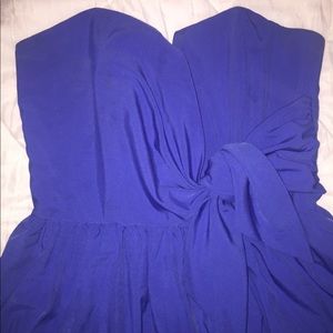 Blue Cocktail Dress